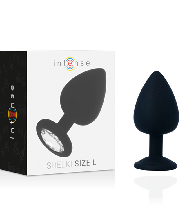 INTENSE - SHELKI L ANAL PLUG BLACK