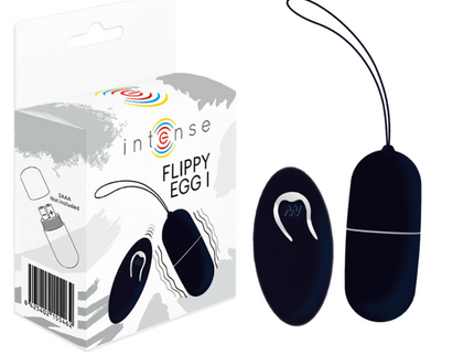 INTENSE - FLIPPY I VIBRATING EGG WITH REMOTE CONTROL BLACK