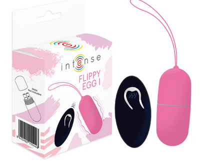INTENSE - FLIPPY I VIBRATING EGG WITH REMOTE CONTROL PINK