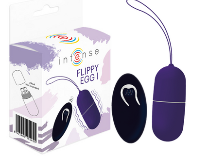 INTENSE - FLIPPY I VIBRATING EGG WITH REMOTE CONTROL PURPLE