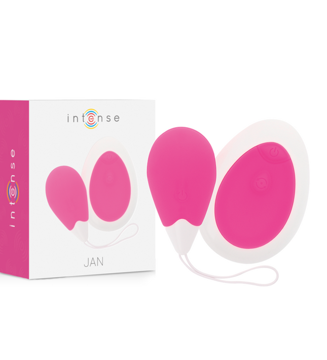 INTENSE - JAN EGG VIBRATOR REMOTE CONTROL PINK