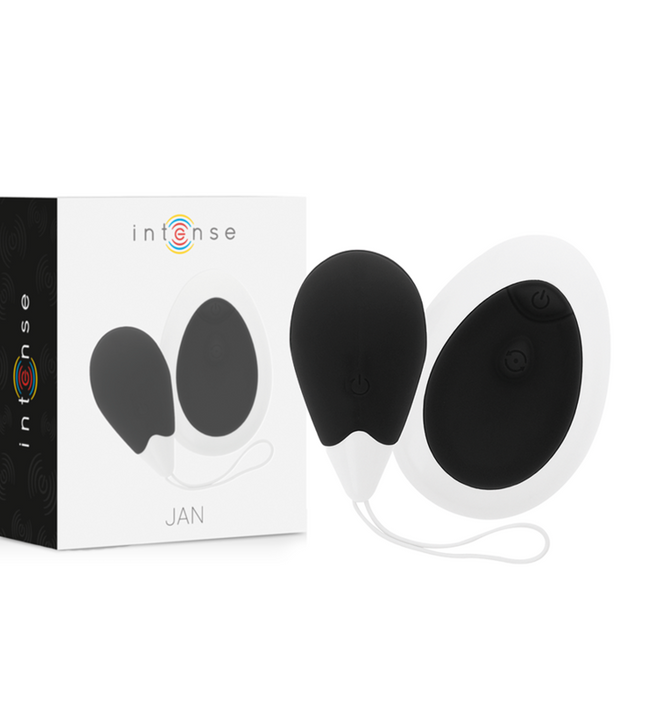 INTENSE - JAN VIBRATING EGG REMOTE CONTROL BLACK