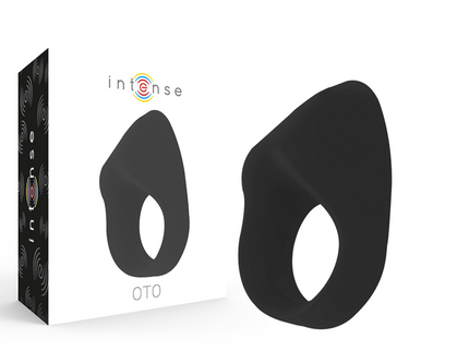 INTENSE - OTO BLACK RECHARGEABLE VIBRATOR RING