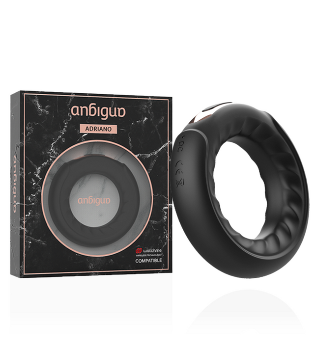 ANBIGUO - ADRIANO VIBRATING RING COMPATIBLE WITH WATCHME WIRELESS TECHNOLOGY