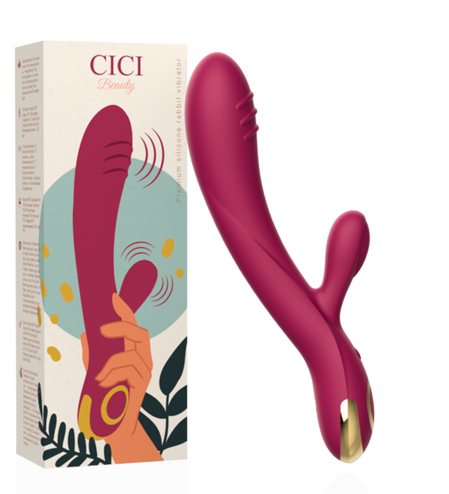 CICI BEAUTY - PREMIUM SILICONE RABBIT VIBRATOR