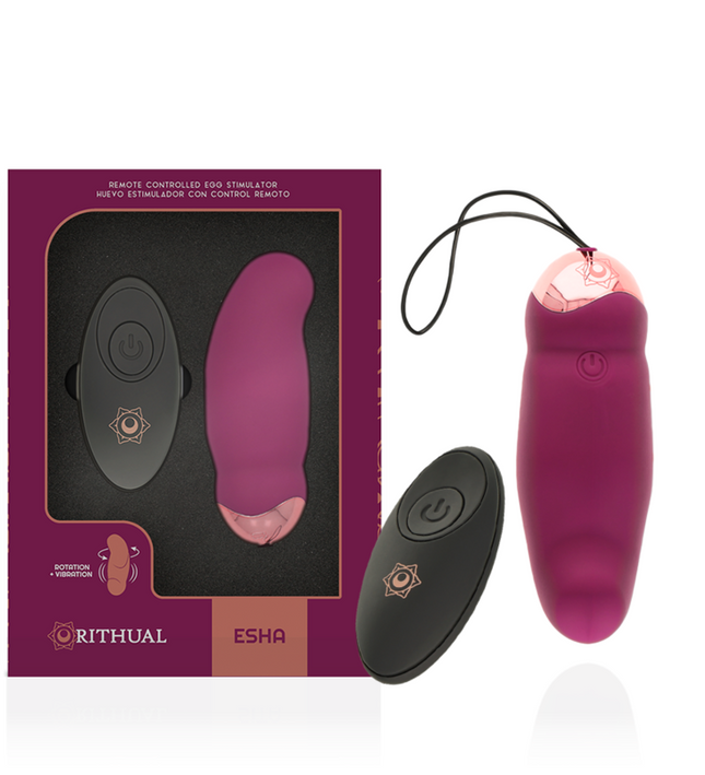 RITHUAL - ESHA EGG REMOTE CONTROL SYSTEM ROTATION + VIBRATION