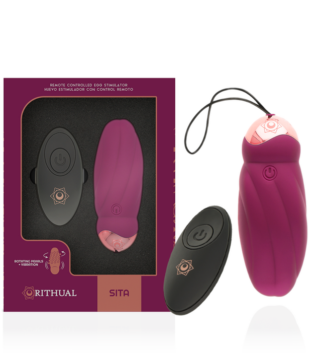 RITHUAL - SITA EGG REMOTE CONTROL BEAD ROTATION + VIBRATION