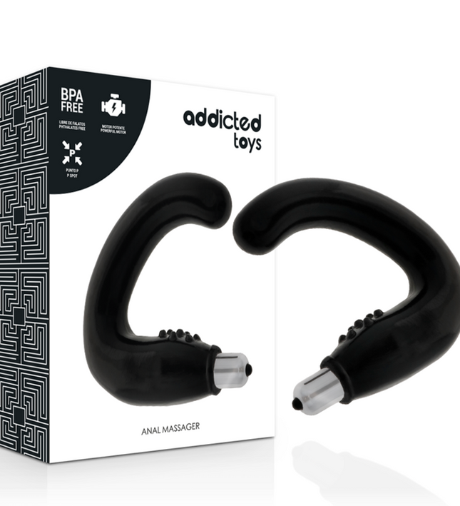 ADDICTED TOYS - ANAL MASSAGER BLACK