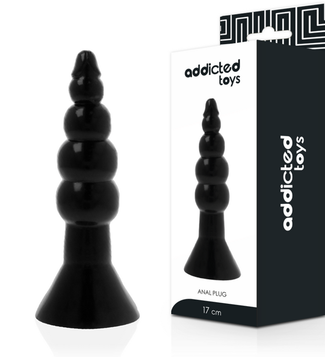 ADDICTED TOYS - ANAL PLUG 17 CM BLACK