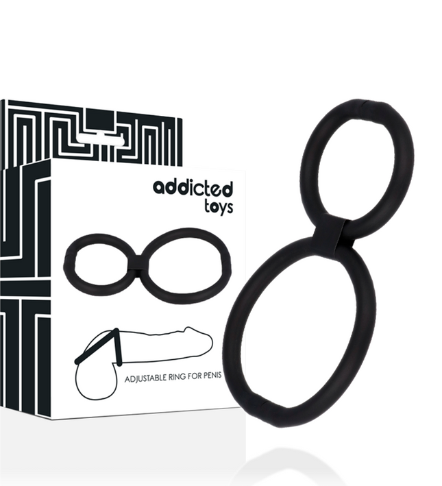 ADDICTED TOYS - ADJUSTABLE RINGS FOR PENIS
