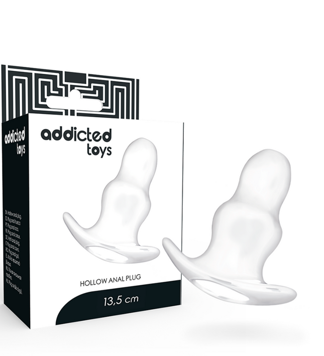 ADDICTED TOYS - LARGE ANAL DILATOR 13 CM - TRANSPARENT