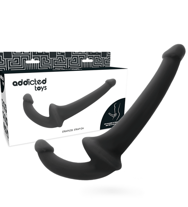 ADDICTED TOYS - DILDO WITH RNA S WITHOUT SUBJECTION BLACK