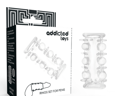 ADDICTED TOYS - PENIS SLEEVE CLEAR
