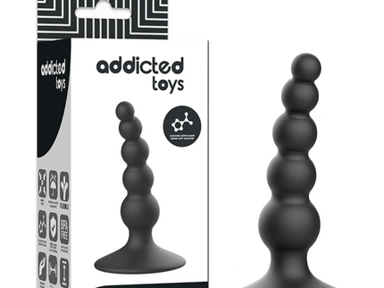 ADDICTED TOYS - ANAL SEXUAL PLUG 10 CM BLACK