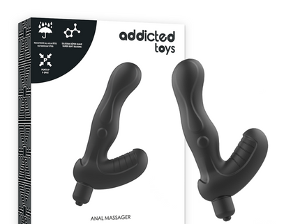 ADDICTED TOYS - P-SPOT VIBE SILICONE PROSTATE ANAL STIMULATOR
