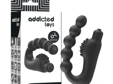ADDICTED TOYS - ANAL MASSAGER PROSTATIC WITH VIBRATION