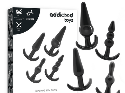 ADDICTED TOYS - SET 4 ANAL PLUGS