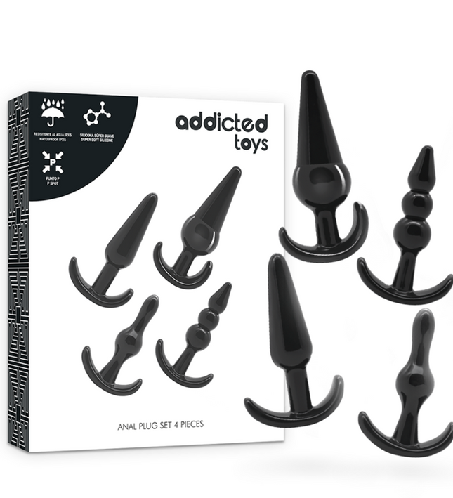 ADDICTED TOYS - SET 4 ANAL PLUGS