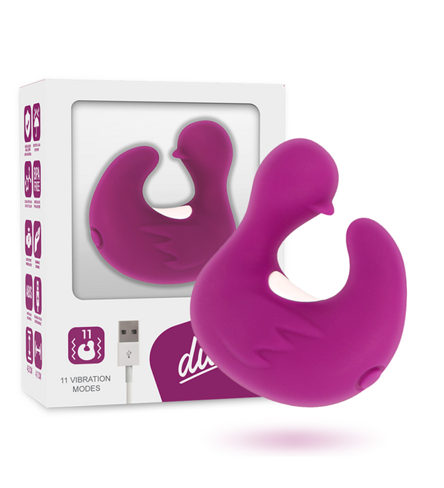 COVERME - DUCKYMANIA RECHARGEABLE SILICONE STIMULATING DUCK THIMBLE