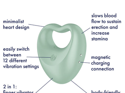 SATISFYER - PERFECT PAIR 3 GREEN