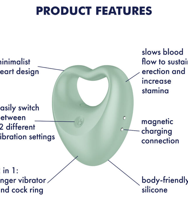 SATISFYER - PERFECT PAIR 3 GREEN