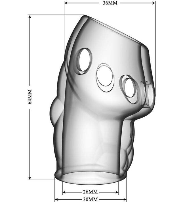 PRETTY LOVE - OSCAR TRANSPARENT PENIS THICKER