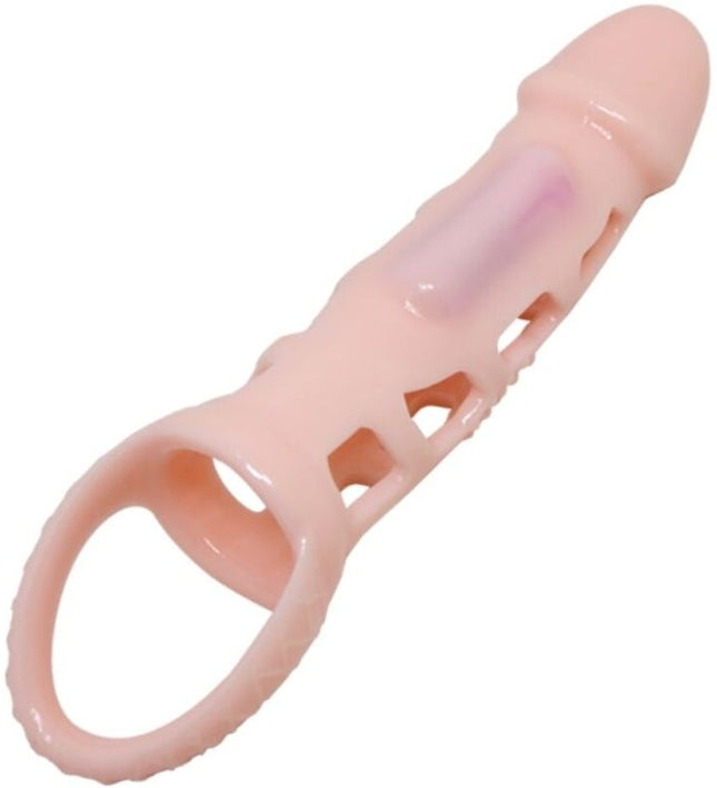 PRETTY LOVE - HARRISON PENIS EXTENDER COVER WITH VIBRATION AND STRAP 13.5 CM