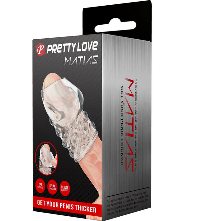 PRETTY LOVE - MATIAS TRANSPARENT PENIS THICKER