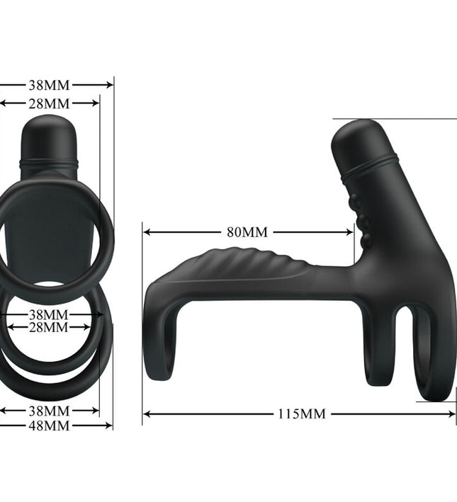 PRETTY LOVE - ELASTIC SOFT SILICONE EXTENSION SLEEVE