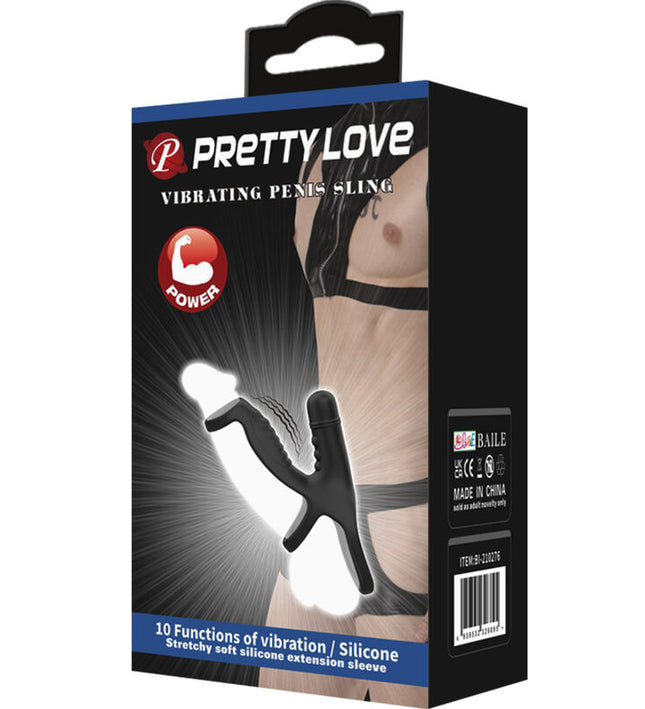 PRETTY LOVE - ELASTIC SOFT SILICONE EXTENSION SLEEVE