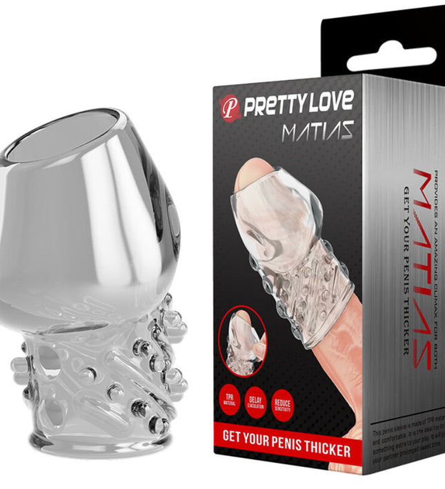 PRETTY LOVE - MATIAS TRANSPARENT PENIS THICKER