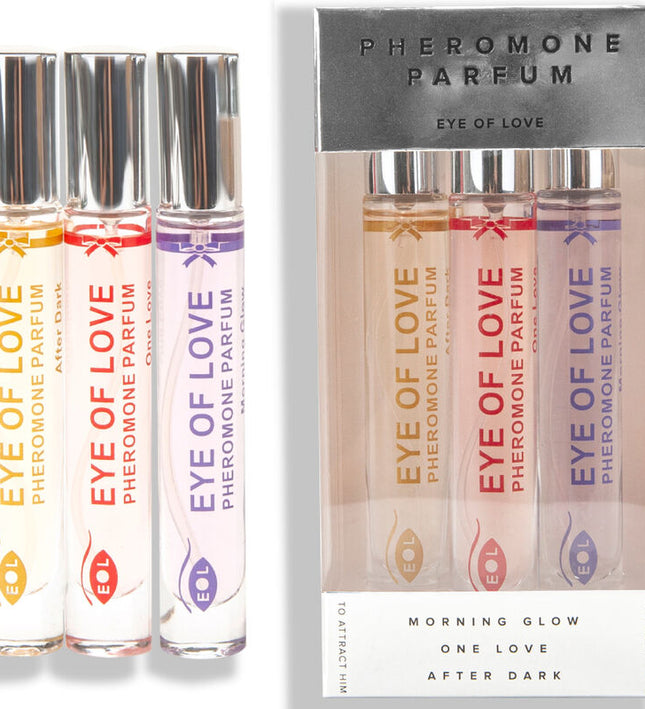 EYE OF LOVE - EOL PHR PARFUM 10 ML SET/3 - MORNING GLOW, ONE LOVE, AFTER DARK
