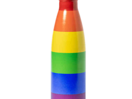 PRIDE - METALLIC HOT WATER HEATER WITH THE LGBT FLAG
