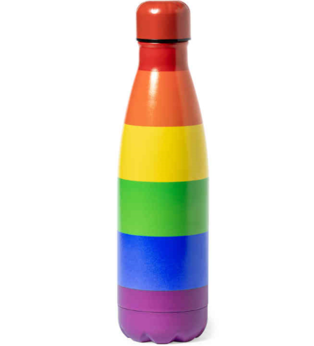 PRIDE - METALLIC HOT WATER HEATER WITH THE LGBT FLAG