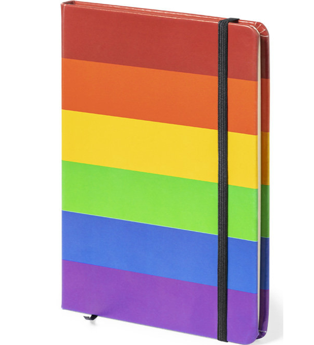 PRIDE - LGBT FLAG NOTEBOOK 15 x 21
