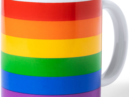 PRIDE - LGBT FLAG CUP IN INDIVIDUAL BOX KRAFT /en/pt/en/fr/it/