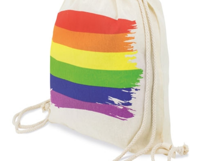 PRIDE - COTTON LGBT FLAG BACKPACK