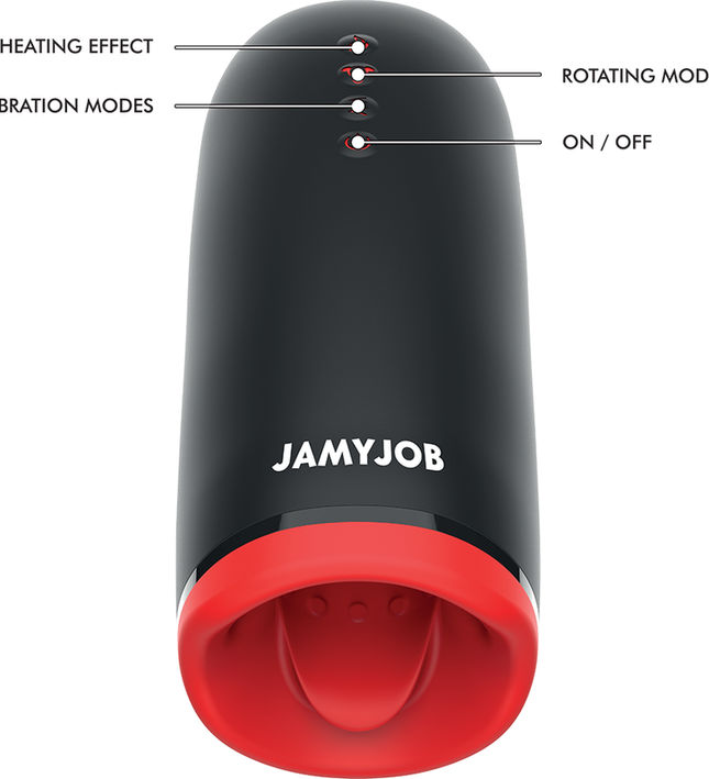 JAMYJOB - SPIN-X HEATING AND ROTATION MASTURBATOR