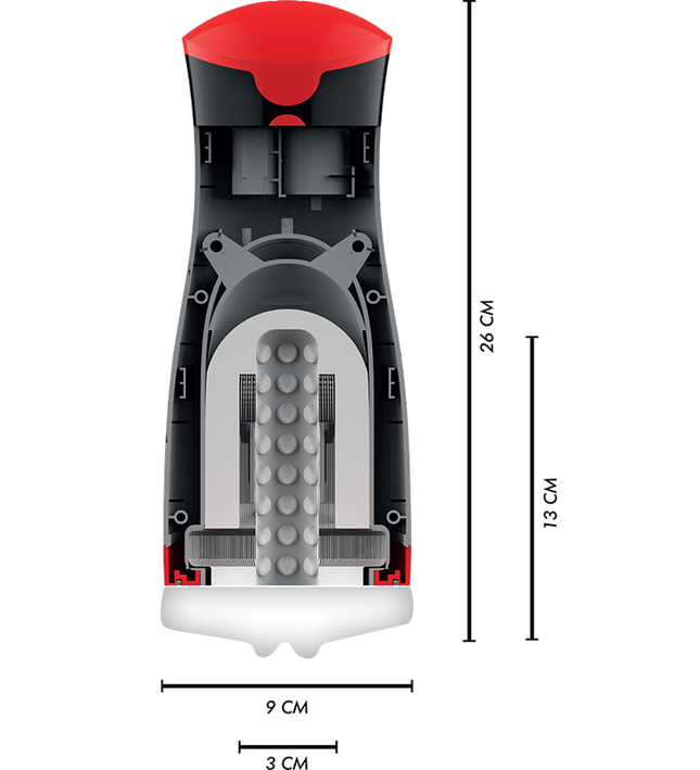 JAMYJOB - JANGO COMPRESSION AND VIBRATION MASTURBATOR