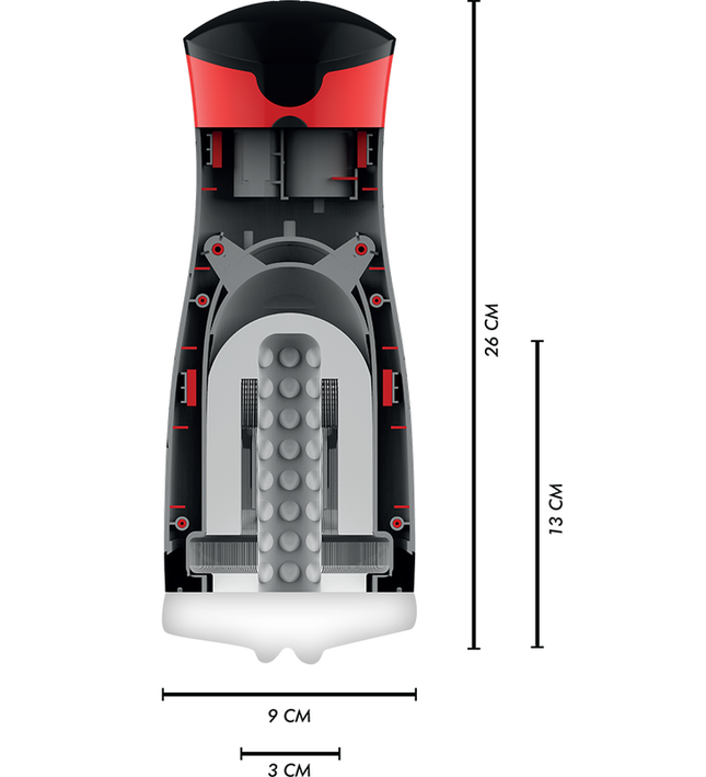 JAMYJOB - DAMERON SUCTION AND VIBRATION MASTURBATOR