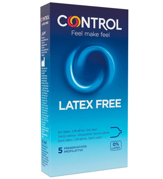 CONTROL - FREE SIN LATEX CONDOMS 5 UNITS