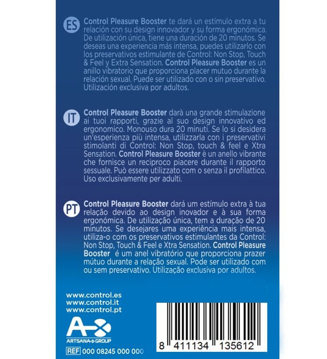 CONTROL - PLEASURE VIBES VIBRATING RING