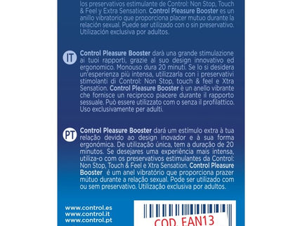 CONTROL - PLEASURE BOOSTER VIBRATOR RING