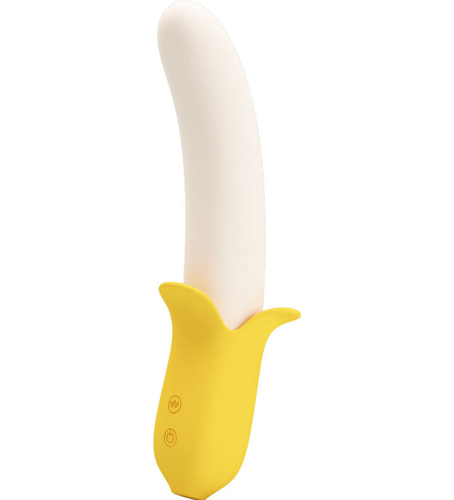 PRETTY LOVE - BANANA GEEK SUPER POWER 7 VIBRATIONS UP&DOWN SILICONE BLACK