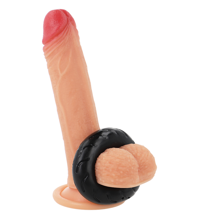 POWERING - SUPER FLEXIBLE AND RESISTANT PENIS RING 5CM PR08 BLACK