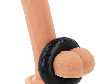 POWERING - SUPER FLEXIBLE AND RESISTANT PENIS RING 5CM PR08 BLACK