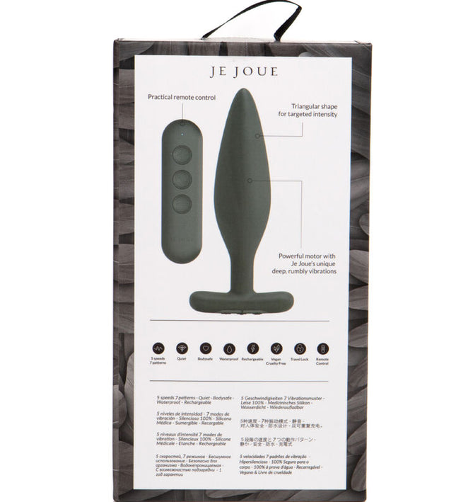 JE JOUE - EGON PLUG ANAL VIBRATOR BLACK