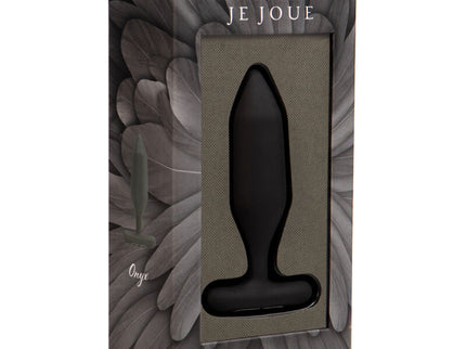 JE JOUE - ONYX ANAL PLUG VIBRATOR BLACK
