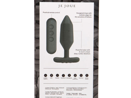 JE JOUE - ONYX ANAL PLUG VIBRATOR BLACK