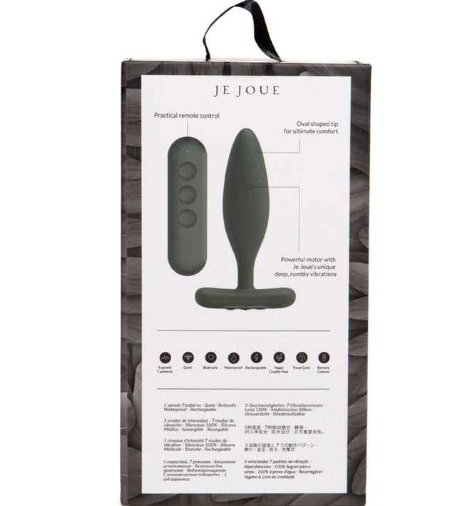 JE JOUE - VESTA ANAL PLUG VIBRATOR BLACK